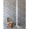 Khroma|Tapete mit geometrischen Figuren in Grau und Gold|Tapeten