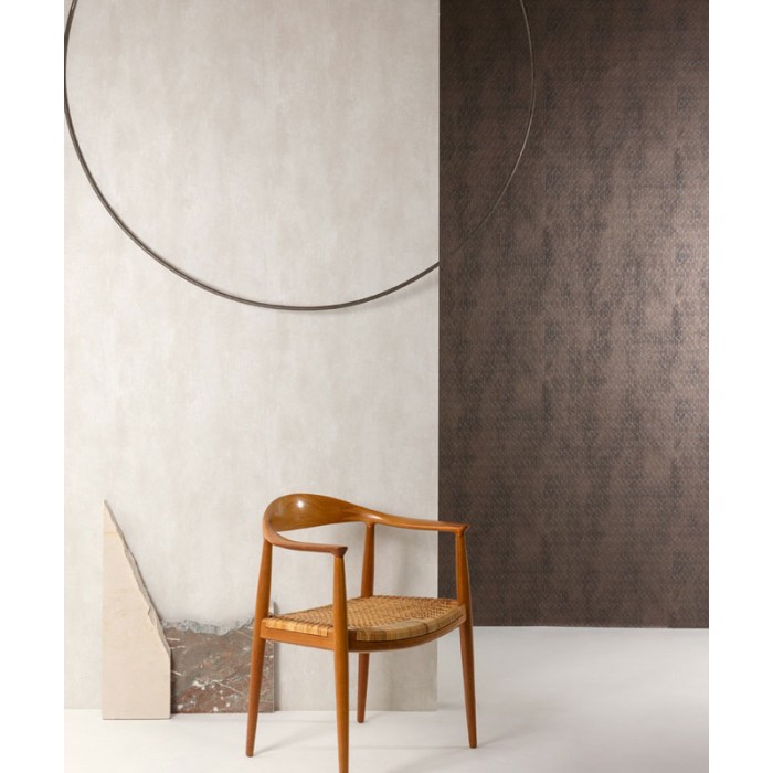 Khroma|Papier peint microciment beige crème|Papier Peint