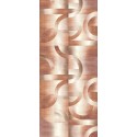 Khroma|Geometric wallmural with brown circles and arches I|Wallmurals