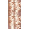 Khroma|Geometrische Wandbild mit braunen Kreisen und Bögen I|Wandbild