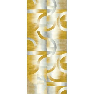 As Creation|Moderne Tapete mit metallischen Grafiken weiß und gold|Tapeten 2