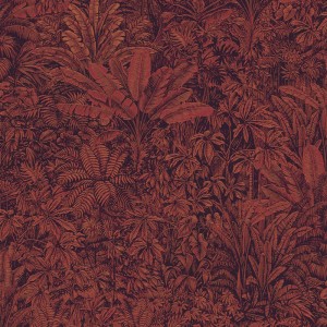 As Creation|Papier peint grandes feuilles tropicales blanc crème|Papier Peint