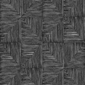 As Creation|Black wallpaper with letters by Karl Lagerfeld|Wallpaper