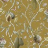Khroma|Tropical fruit Wallpaper in mustard yellow|Wallpaper