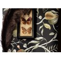 Khroma|Papel Pintado negro con papayas tropicales|Papel Pintado
