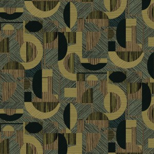 Papeldecor|Tropical palm tree wallpaper in pearly gray with a nice shine|Wallpaper