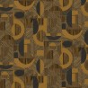 Khroma|Goldene geometrische Tapete moderner Stil metallisch|Tapeten