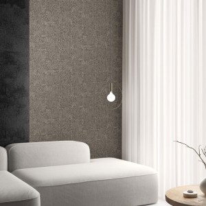 Eijffinger|Papel pintado piel de lobo marrón taupe brillante|Imitacion Piel Animales 2