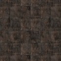 Khroma|Papier peint imitation carreaux marron foncé|Papier Peint