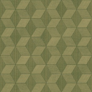 Papeldecor|Papier peint argenté métallisé style Art déco|Papier Peint