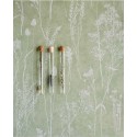 Eijffinger|Scandinavian wallpaper with wildflowers in green|Wallpaper