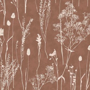Eijffinger|Scandinavian floral wallpaper in pastel green|Wallpaper