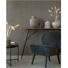 Eijffinger|Scandinavian wallpaper in dark brown|Wallpaper