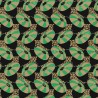 Papeldecor|Bunte geometrische Retro-Tapete in Smaragdgrün|Tapeten