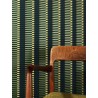 Papeldecor|Modern optical illusion wallpaper with green stripes|Wallpaper
