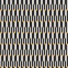 Papeldecor|Art Deco geometric wallpaper with yellow and black cubes|Wallpaper