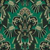 Papeldecor|Papier peint ornements damas verts style art déco moderne|Papier Peint