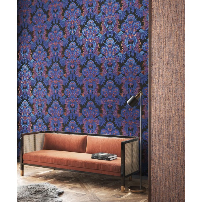 Papeldecor|Modern damask wallpaper with an Art Deco touch|Wallpaper