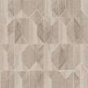 Papeldecor|Papel pintado geométrico moderno en forma de mosaico, color beige piedra|Papel Pintado