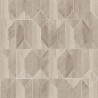 Papeldecor|Papier peint géométrique moderne en forme de mosaïque, couleur beige pierre|Papier Peint