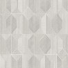 Papeldecor|Gray wood effect wallpaper with geometric shapes|Wallpaper