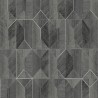 Papeldecor|Papier peint moderne gris graphite de type mosaïque géométrique|Papier Peint