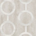 Papeldecor|Stone beige wallpaper with white links|Wallpaper