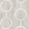 Papeldecor|Stone beige wallpaper with white links|Wallpaper