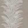 Papeldecor|Papier peint floral motif en rayures couleur vison|Papier Peint