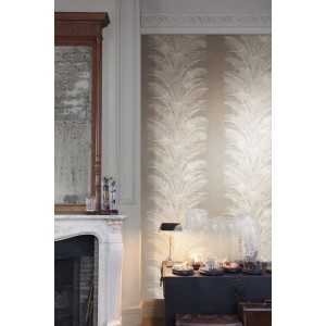 Casamance|Wallpaper oriental ceramic brown|High-End 2