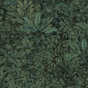 Papeldecor|Tropische Dschungeltapete Grün mit dichter Vegetation|Tapeten