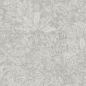 Papeldecor|Wallpaper tropical floral grey|Wallpaper