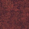 Papeldecor|Tropische Dschungeltapete Granat mit üppiger Vegetation|Tapeten
