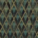 Papeldecor|Grünes Tapetenmuster im englischen Stil mit Textileffekt-Hintergrund|Tapeten