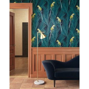 Casamance|Wallpaper luxury beige palm leaves high-end|Wallpaper 2