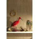 Papeldecor|Tapete Iguanhautoptik braun mit Gold-Effekt|Lederimitat