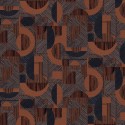 Papeldecor|Wallpaper modern metallic copper brown tones|Wallpaper