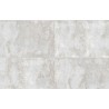 Papeldecor|Papier peint effet carrelage avec des patchs de plâtre blanc|Papier Peint