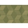 Papeldecor|Wallpaper geometric pattern with green diamonds and subtle shine|Wallpaper