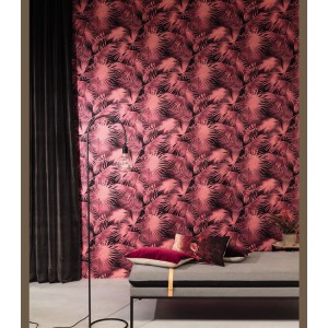 Grandeco|Dark green moss weave wallpaper|Wallpaper 2