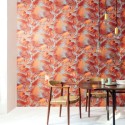 Papeldecor|Tropisches Palmenblatt-Tapeten mit einem modernen Touch und einem zarten Glanz|Tapeten
