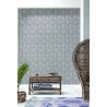 Papeldecor|Wallpaper geometric silver with a slight 3D effect|Wallpaper