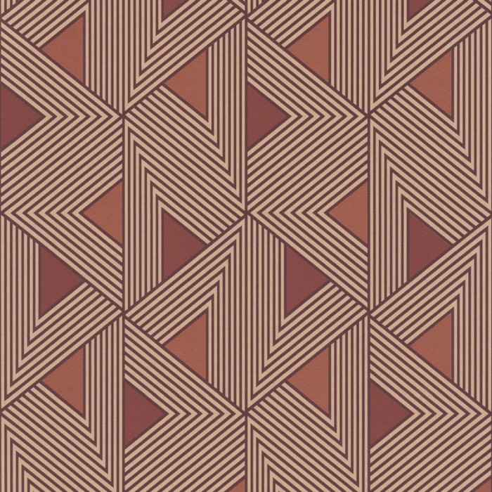 Papeldecor|Papel pintado moderno muy bonito marrón y granate con brillos metalizados|Papel Pintado