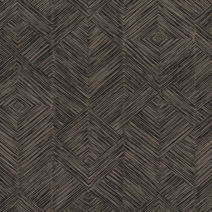 Papeldecor|Papel pintado étnico efecto rafia o mimbre decorativo marrón|Papel Pintado