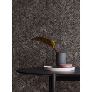 Rasch|Papel pintado estilo étnico efecto textil azul|Étnico 2