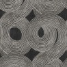 Papeldecor|Wallpaper ethnic black with wave shapes|Wallpaper