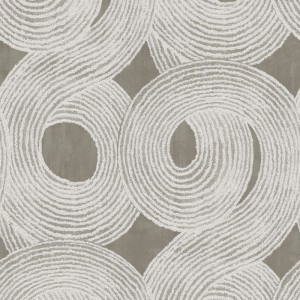 Casadeco|Papier peint patchwork ethnique contemporain marron|Ethnique