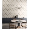 Papeldecor|Papier peint au motif moderne avec de grandes vagues blanches|Papier Peint