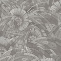 Papeldecor|Moderne Tapete Dschungel große Blätter Grautöne|Tapeten