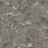 Papeldecor|Papier peint paysage africain style toile de Jouy avec effet textile|Papier Peint
